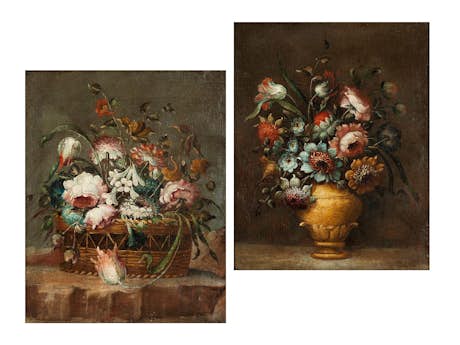 Meister der Guardeschi Blumen, 18. Jahrhundert, zug.